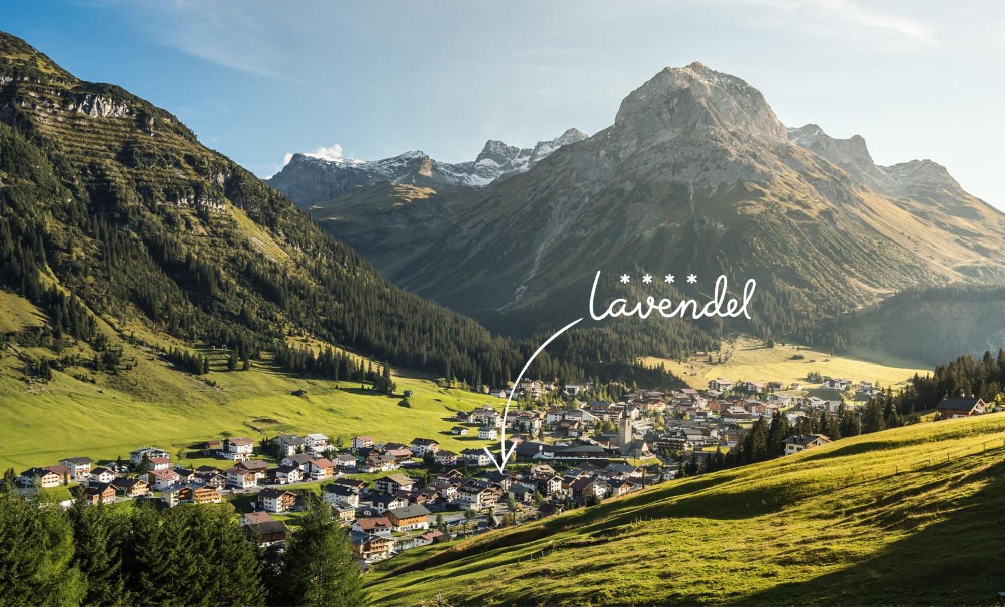 Hotel Garni Lavendel Lech am Arlberg Esterno foto